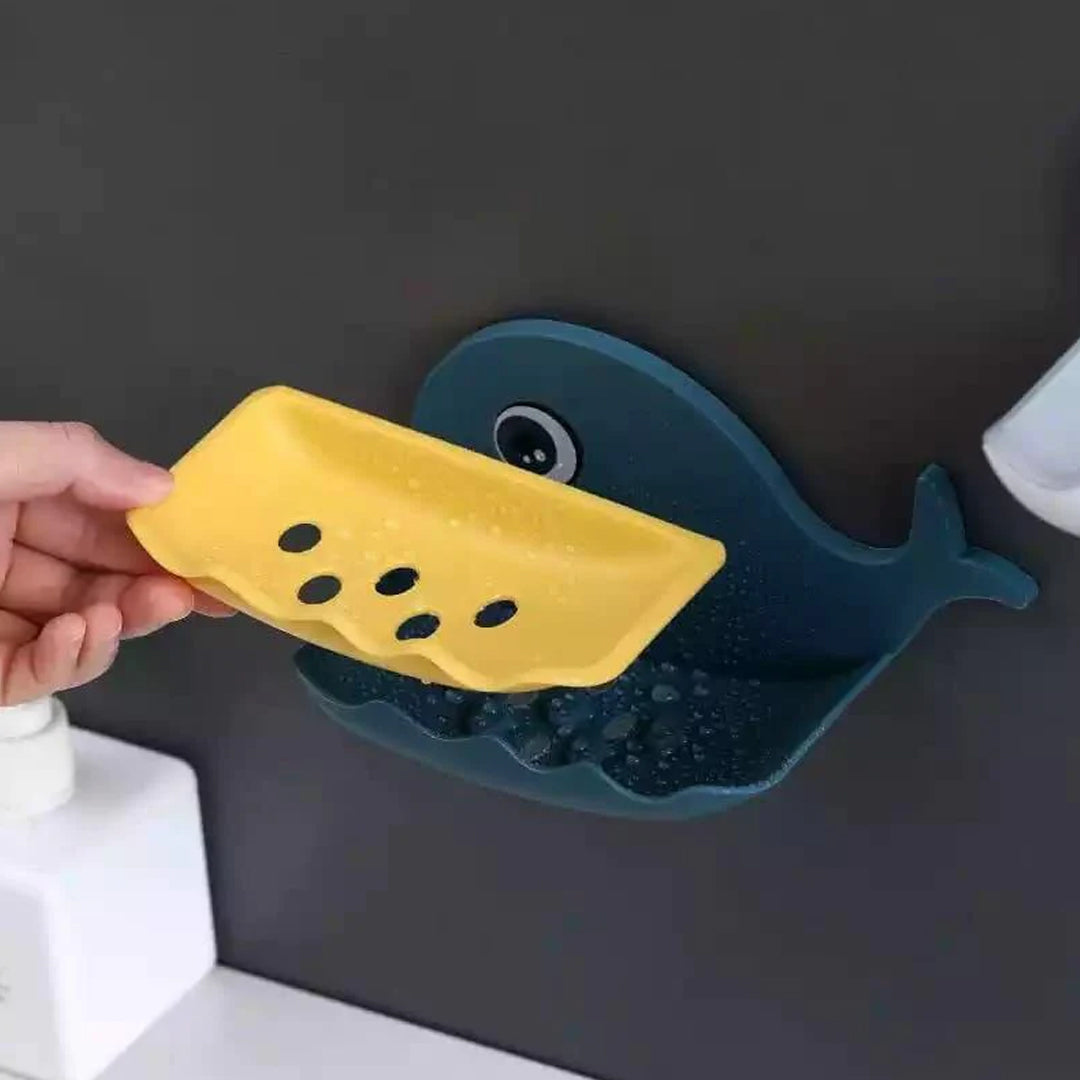 Wall Mounted Whale Soap Tray