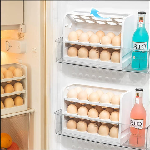 30 Grids Egg Organizer For Refrigerator