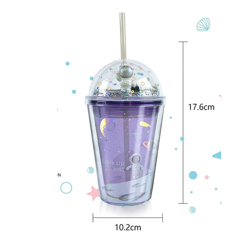 Sipper Water Bottle With Straw
