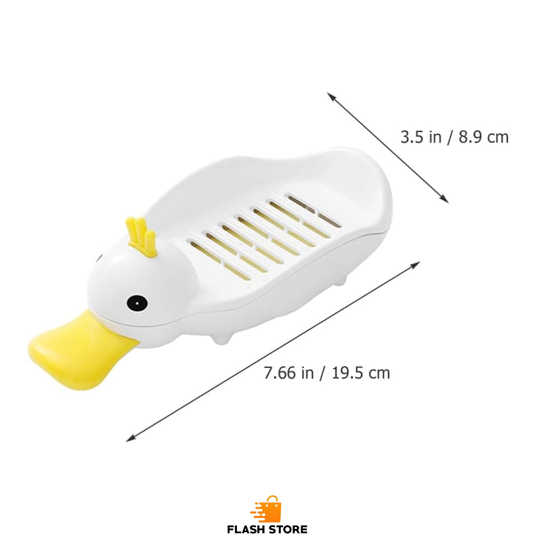 Crown Cute Duck Drain Soap Dish