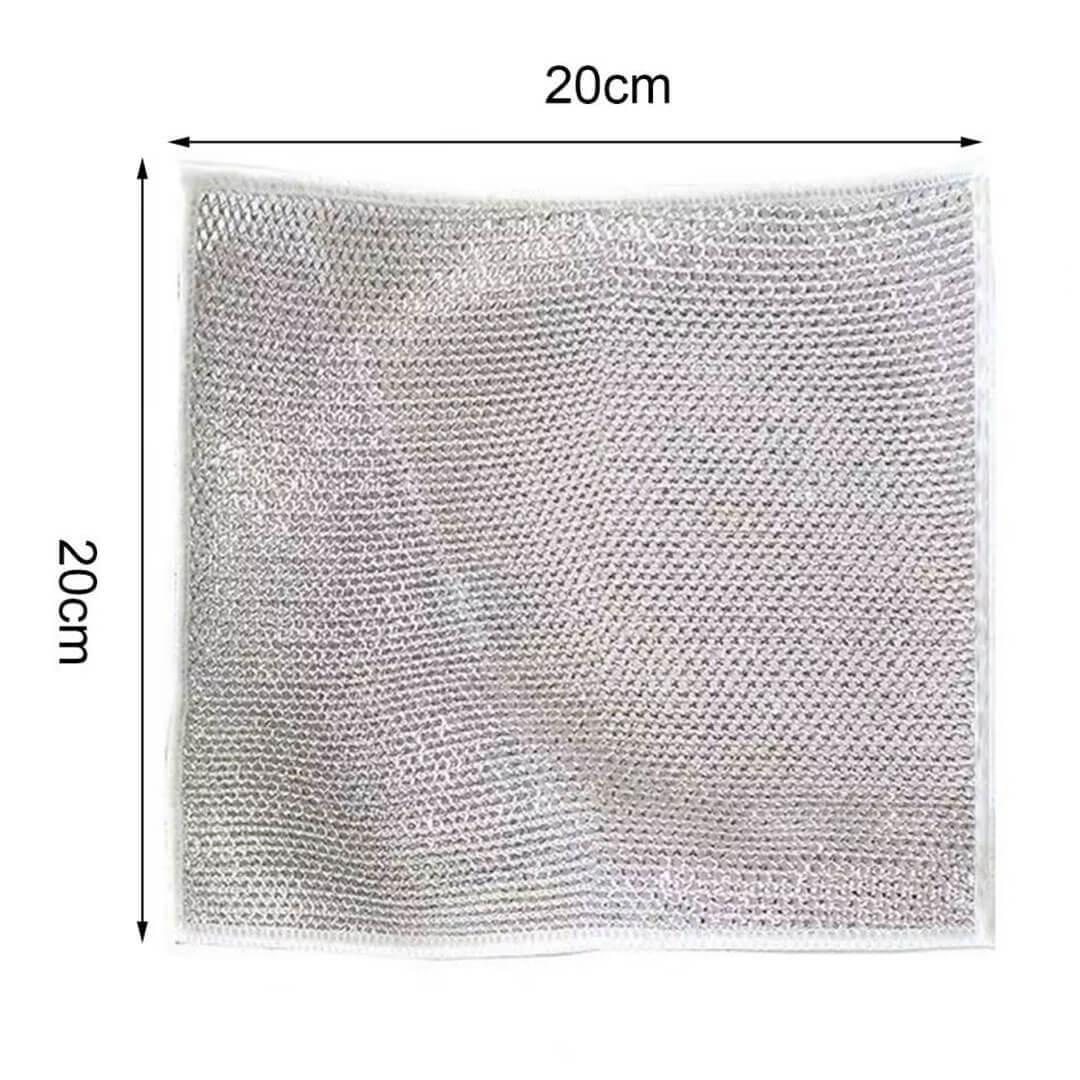 Non Scratch Steel Wire Dishcloth (Pack Of 2)