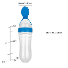 Baby Feeding Bottle With Spoon