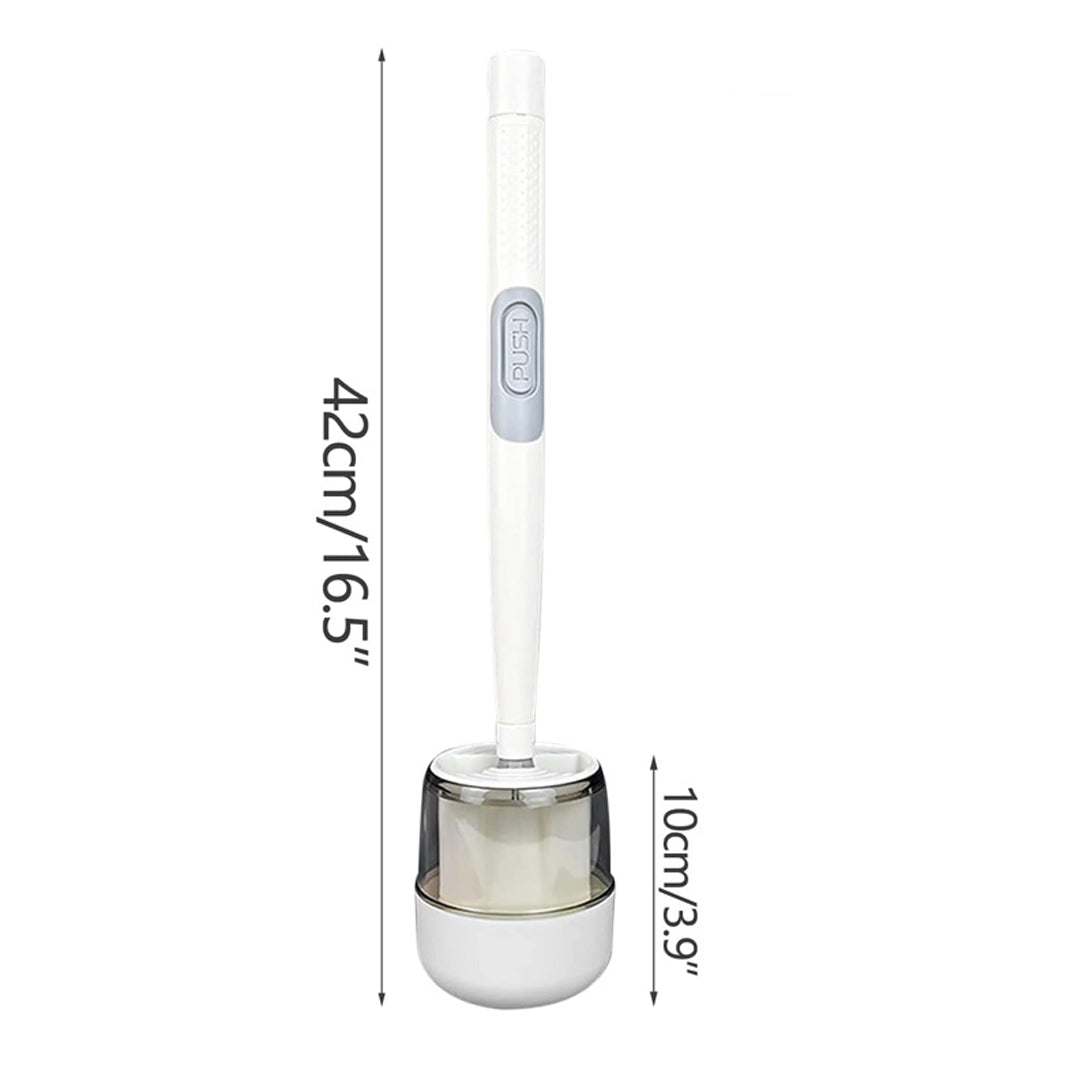 Soap Dispensing Toilet Brush With Holder