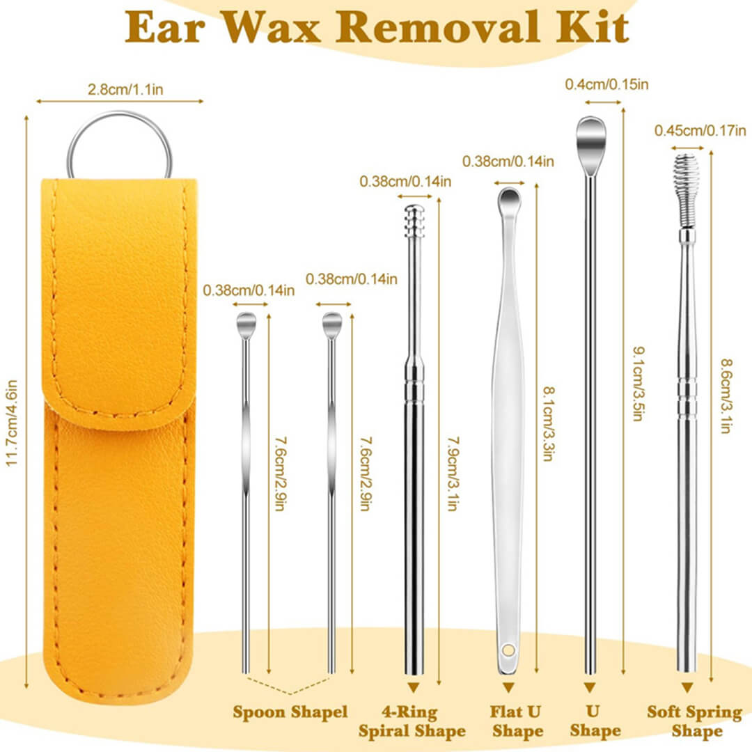 6Pcs Reusable Ear Cleaner Set (Buy One Get One Free)