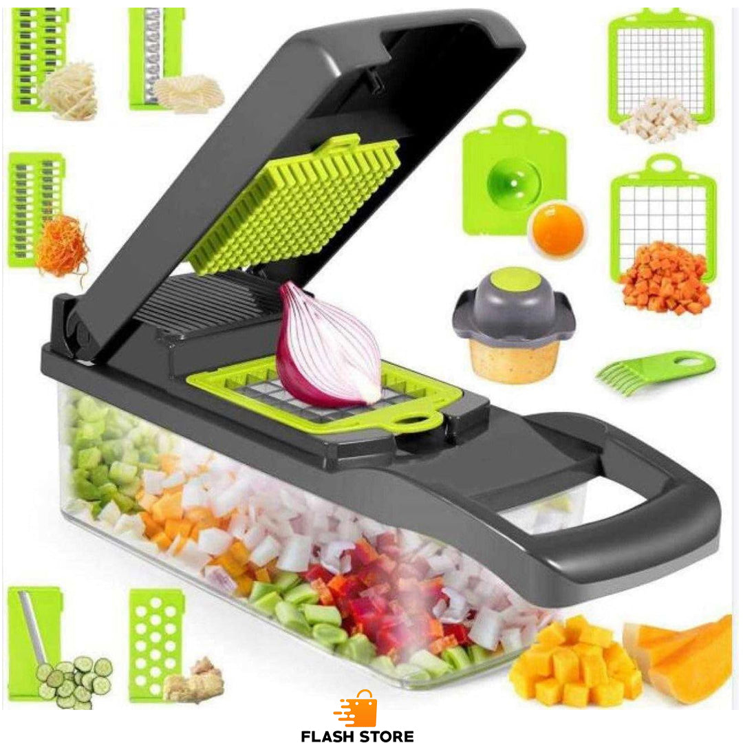 14 in 1 Multifunctional Vegetable Cutter With Container