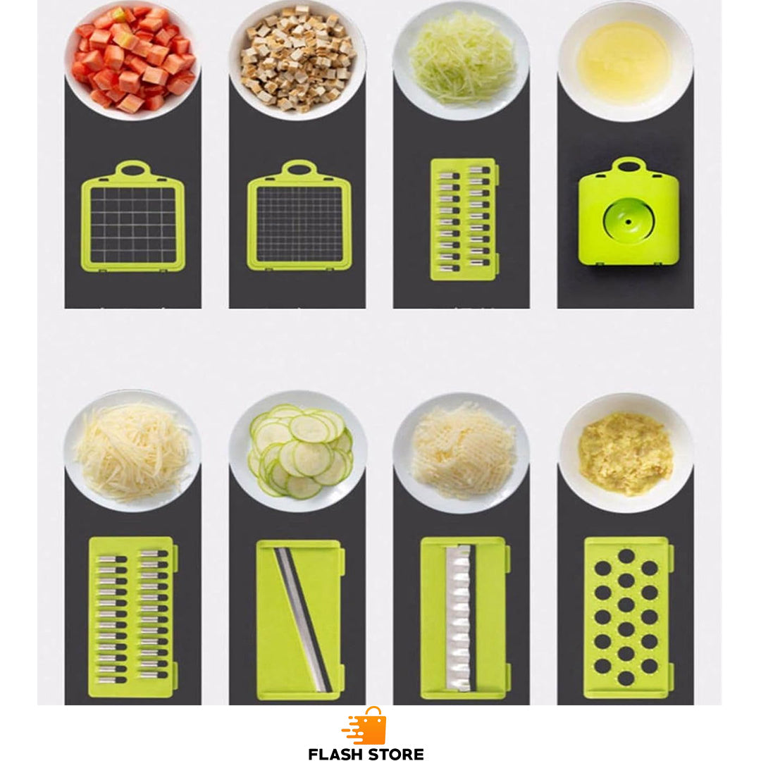 14 in 1 Multifunctional Vegetable Cutter With Container