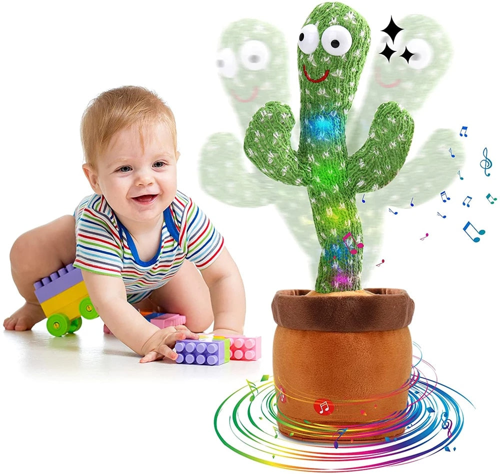 Rechargeable Singing Dancing Cactus Toy