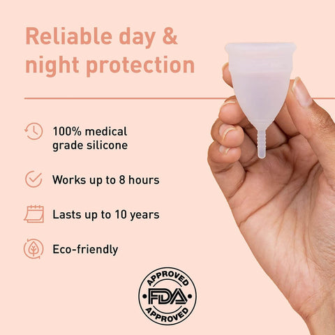 Reusable Menstrual Cup FDA Approved Medical Grade