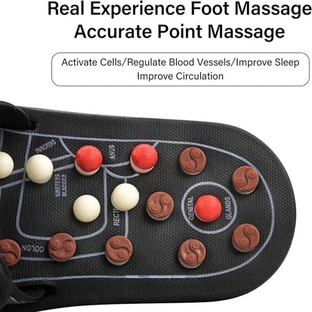Adjustable Acupressure Slippers With Socks