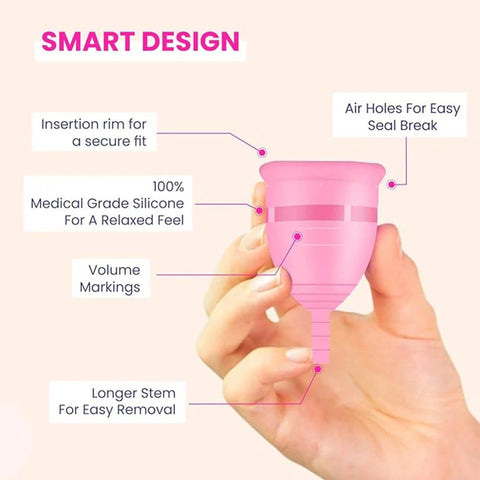 Reusable Menstrual Cup FDA Approved Medical Grade