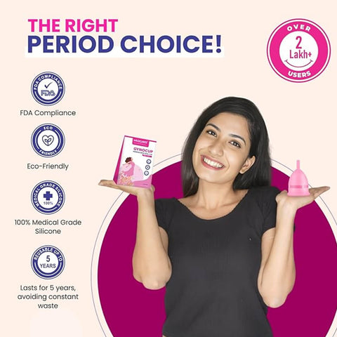 Reusable Menstrual Cup FDA Approved Medical Grade