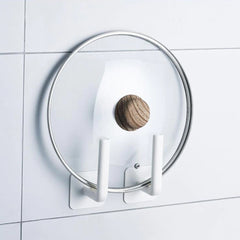 2 Pcs Paper Holders And Pot Lid Holder