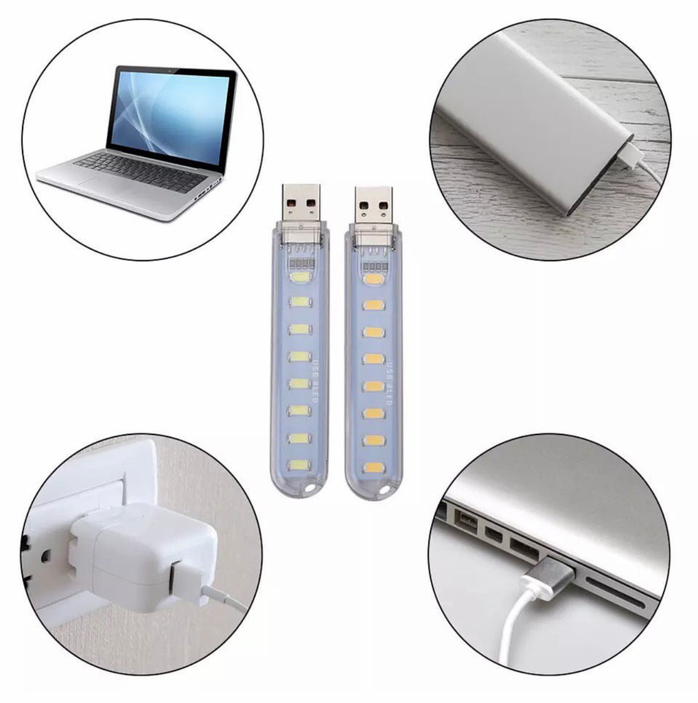 5V Mini USB Strip Night Light, Led Book Lamp Light