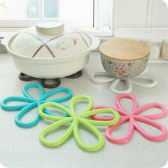 2 Pc Silicone Flower Pot Stand Heat Resistant