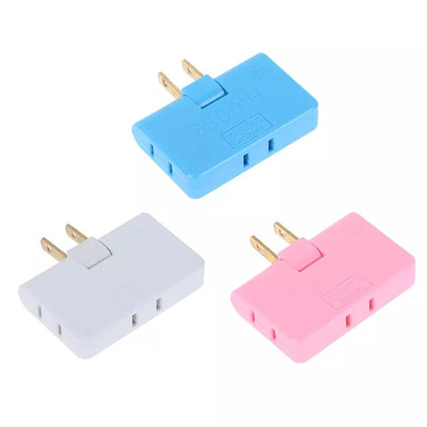 3 In 1 Rotatable Socket Converter
