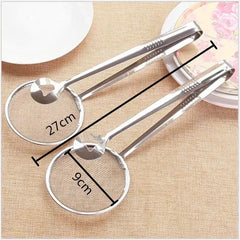 2 in 1 Frying Kitchen Tong with Strainer by Fataafat